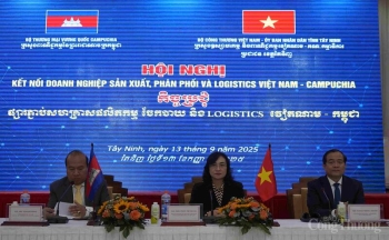 Kết nối sản xuất, phân phối và logistics Việt Nam - Campuchia